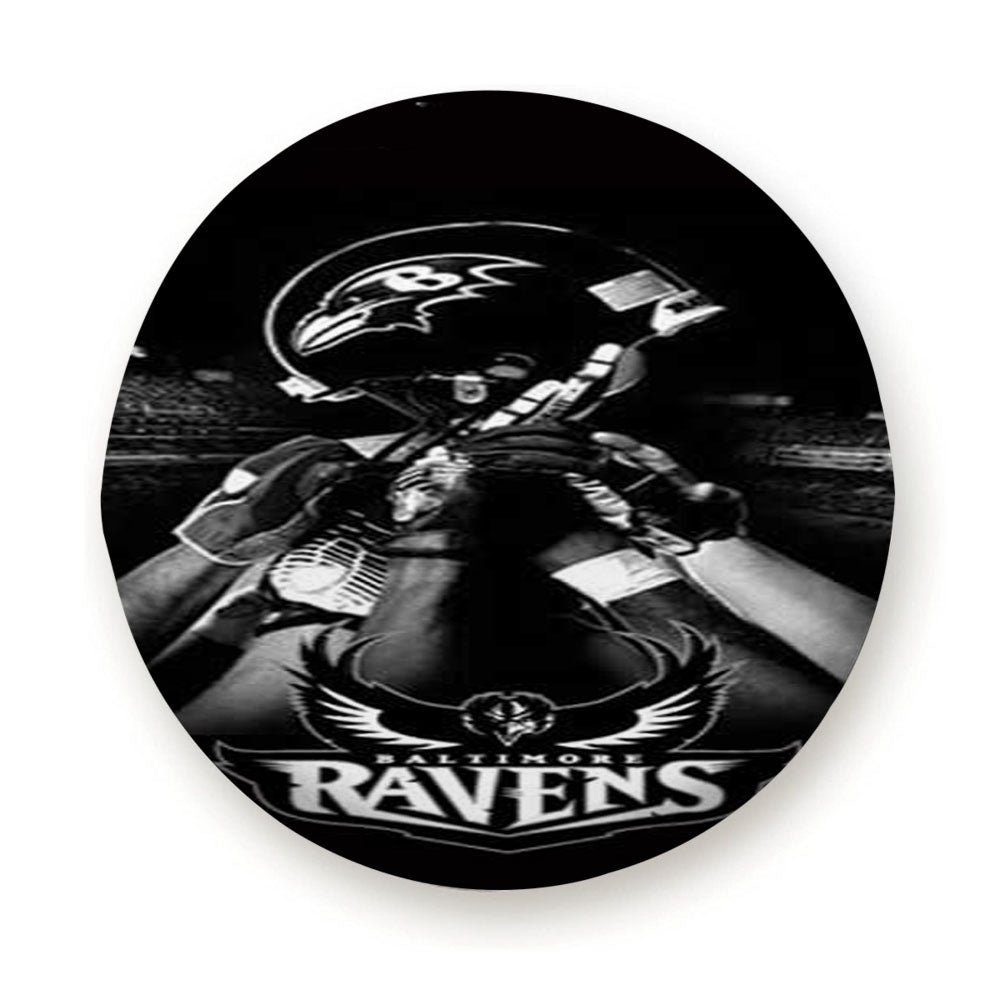 Baltimore Ravens Bw Tire Cover
