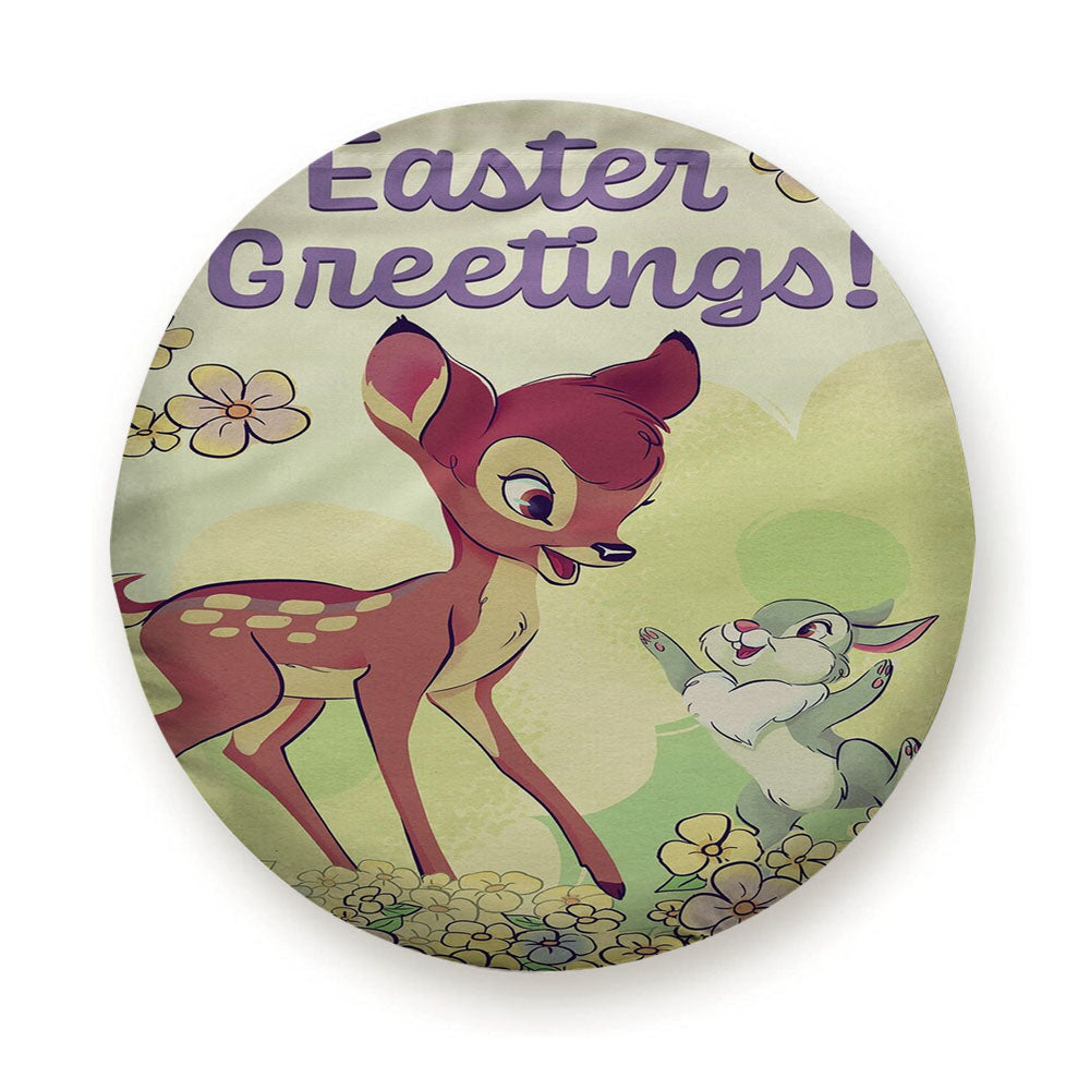 Bambi Deer Disney Easter Tire Cover