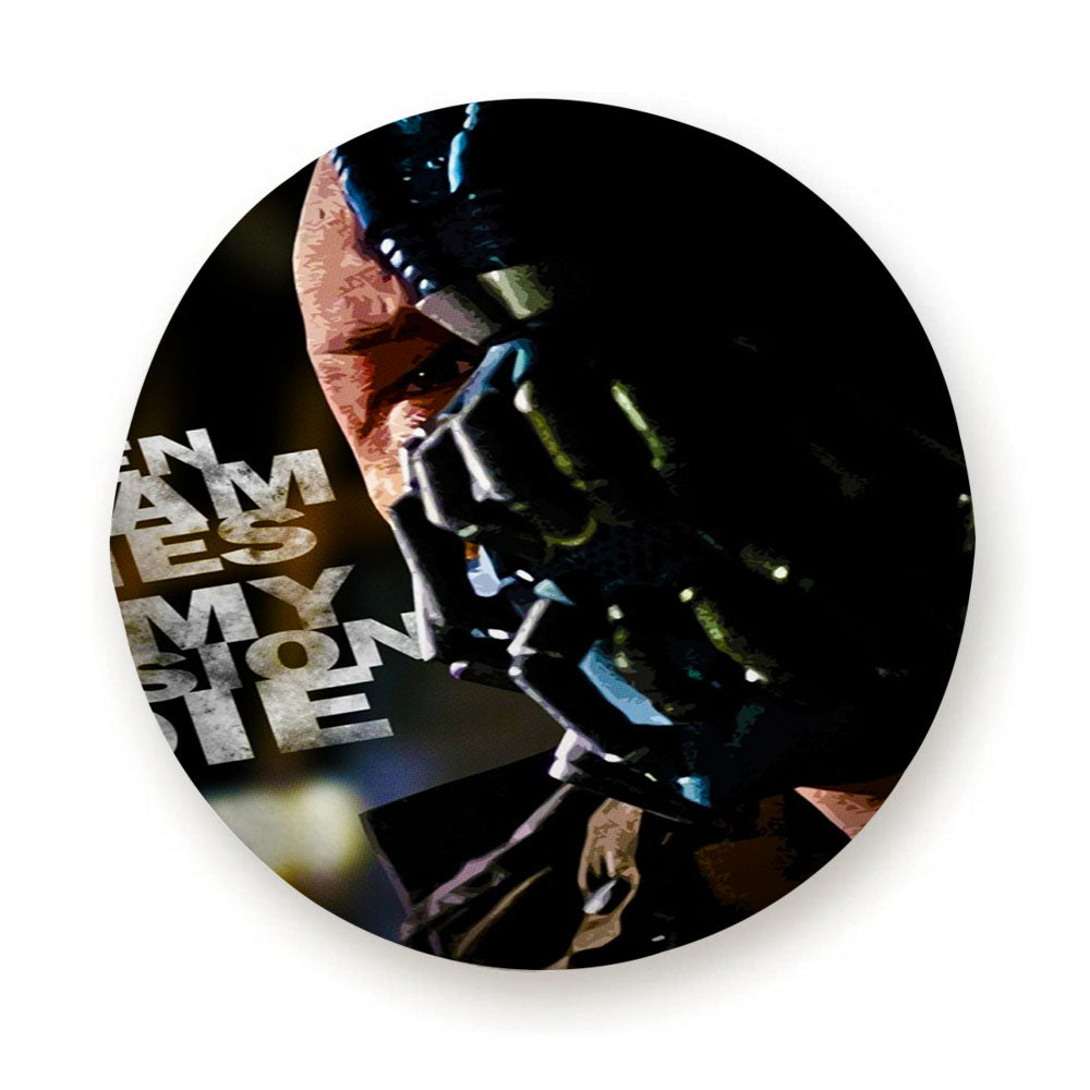 Bane Batman Villain Tire Cover