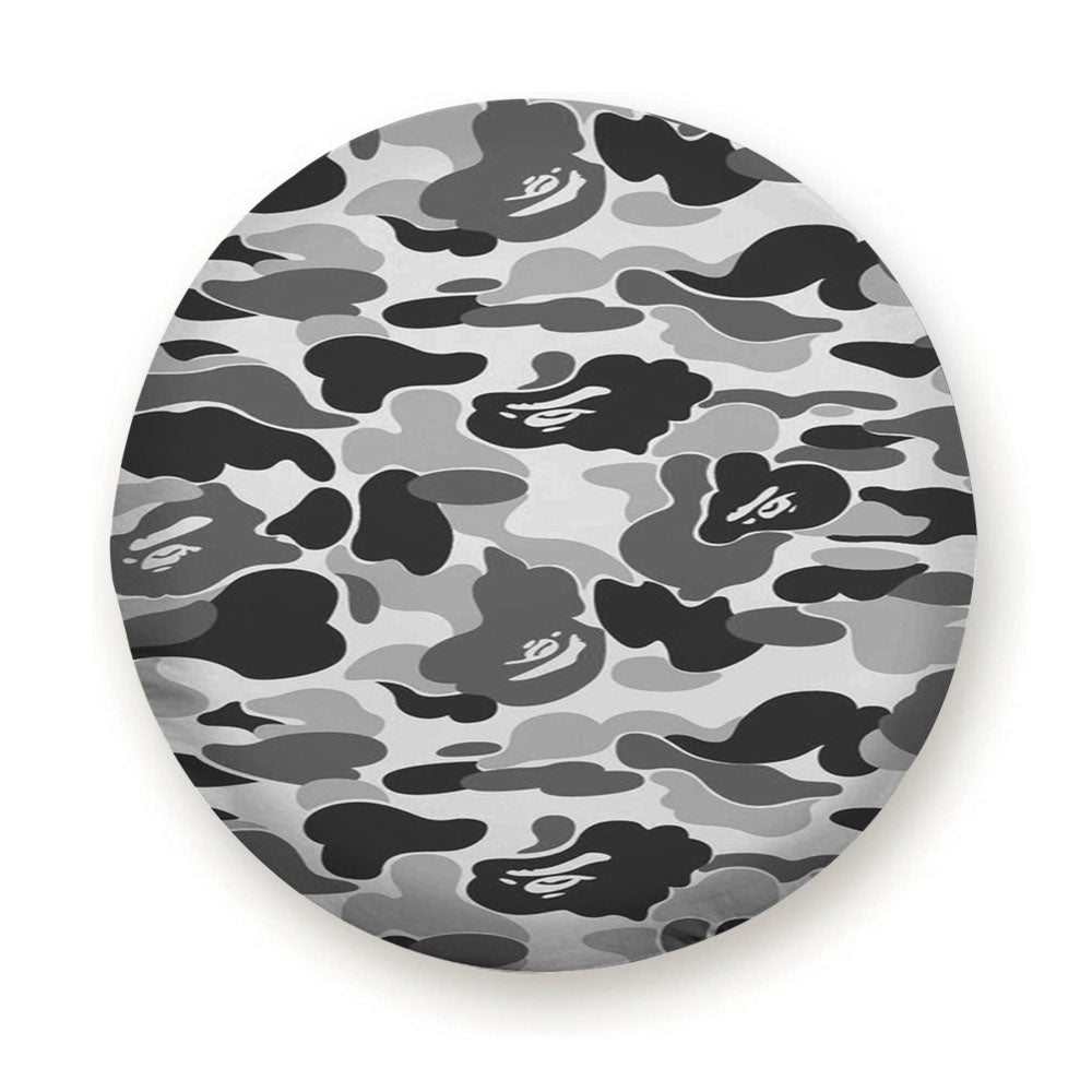 Bape Camo Grey Tire Cover