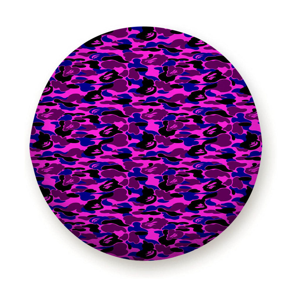 Bape Camo Purple Tire Cover