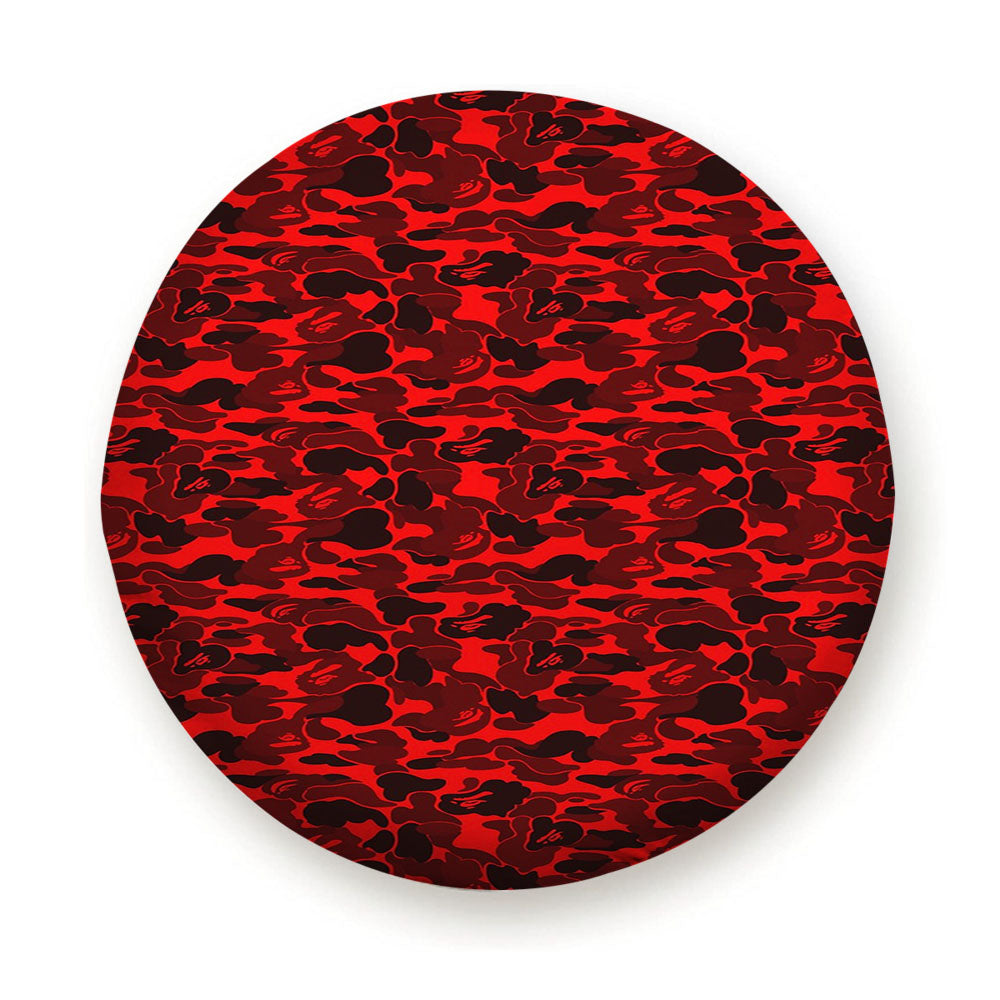 Bape Camo Red Tire Cover
