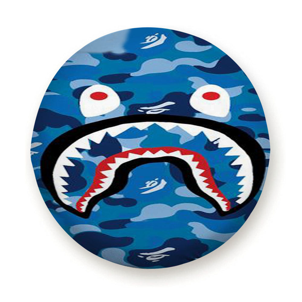 Bape Camo Shark Blue Tire Cover