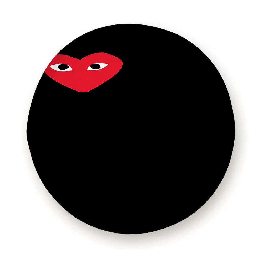 Bape Heart Black Tire Cover