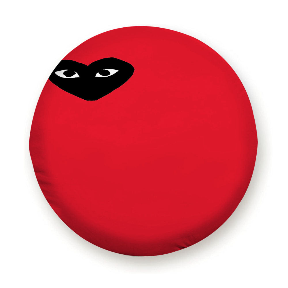 Bape Heart Red Tire Cover