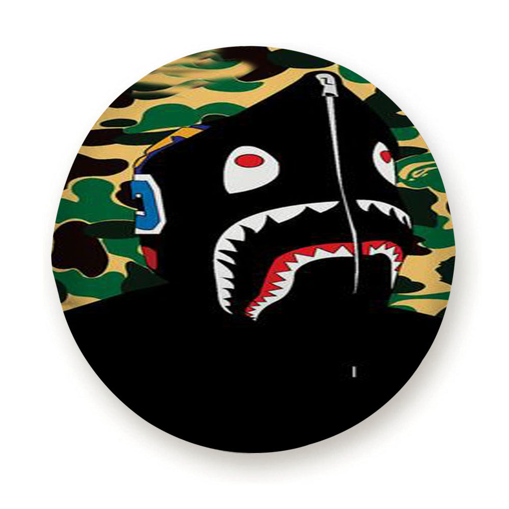 Bape Shark Hoodie Tire Cover