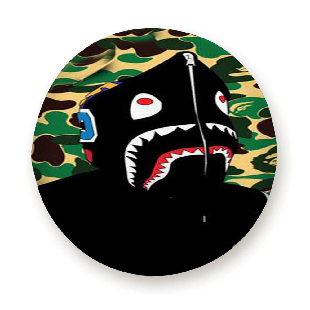 Bape Sharks Man Tire Cover