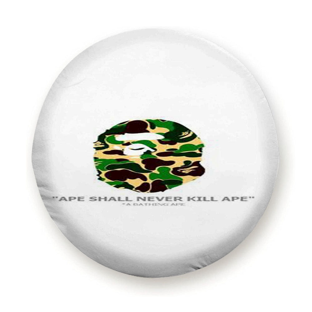 Bape Simple Wallpaper Tire Cover