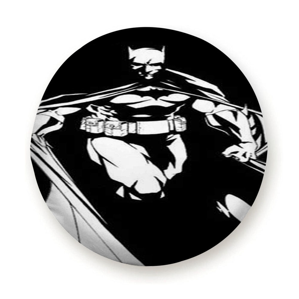 Batman All Bw Tire Cover
