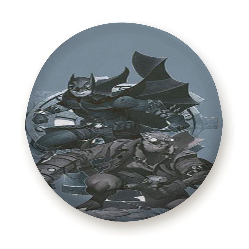 Batman And Helboy Tire Cover
