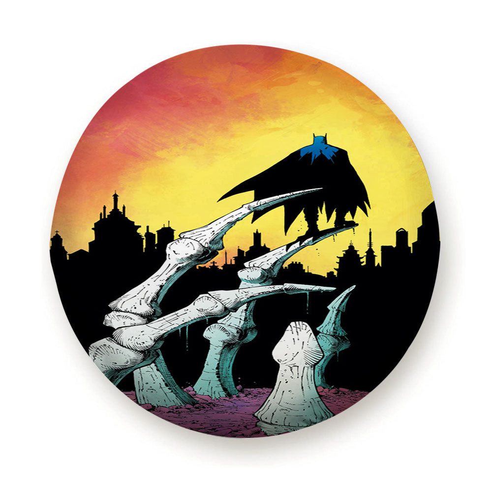 Batman Art Hands Skull Tire Cover