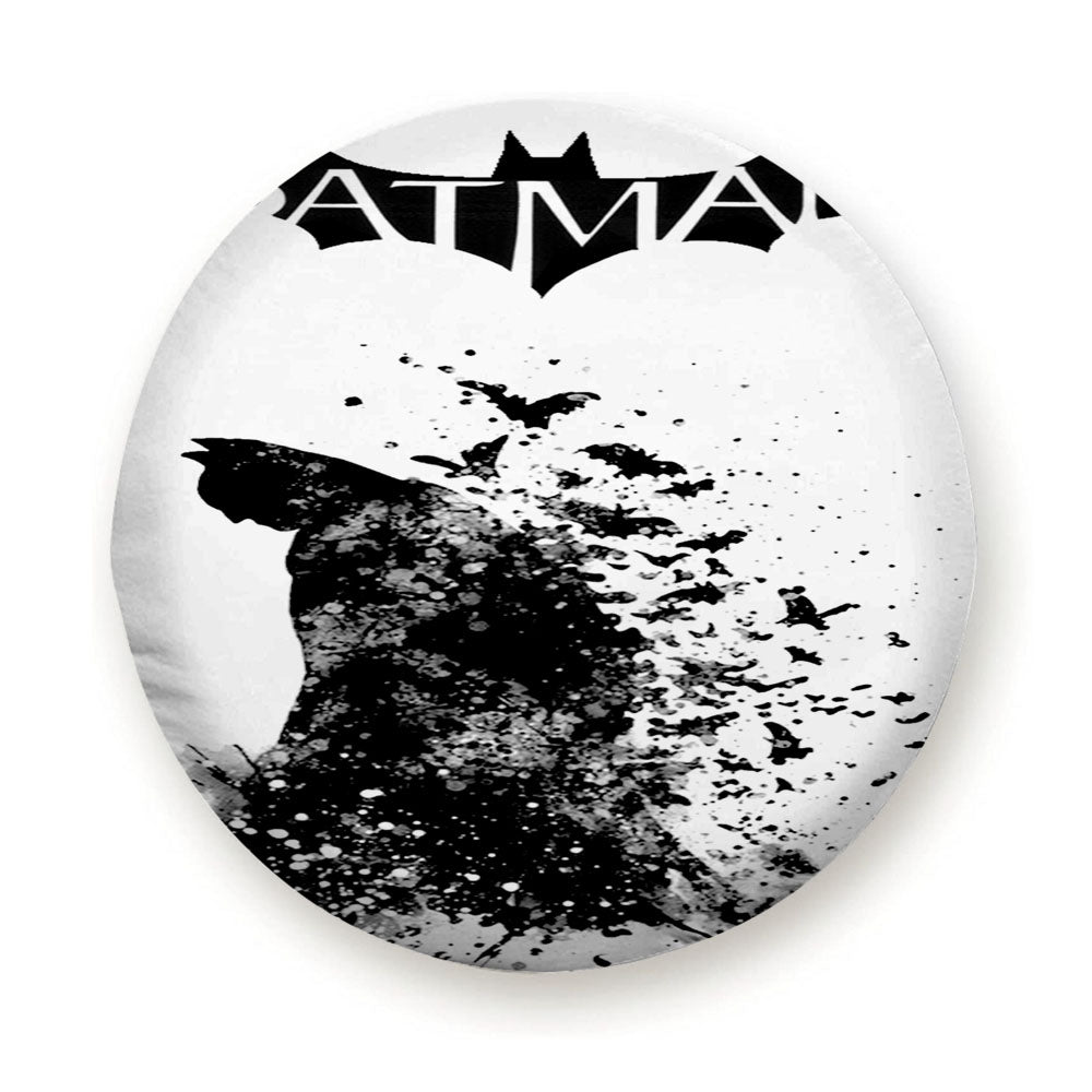 Batman Art Night Watercolor Tire Cover