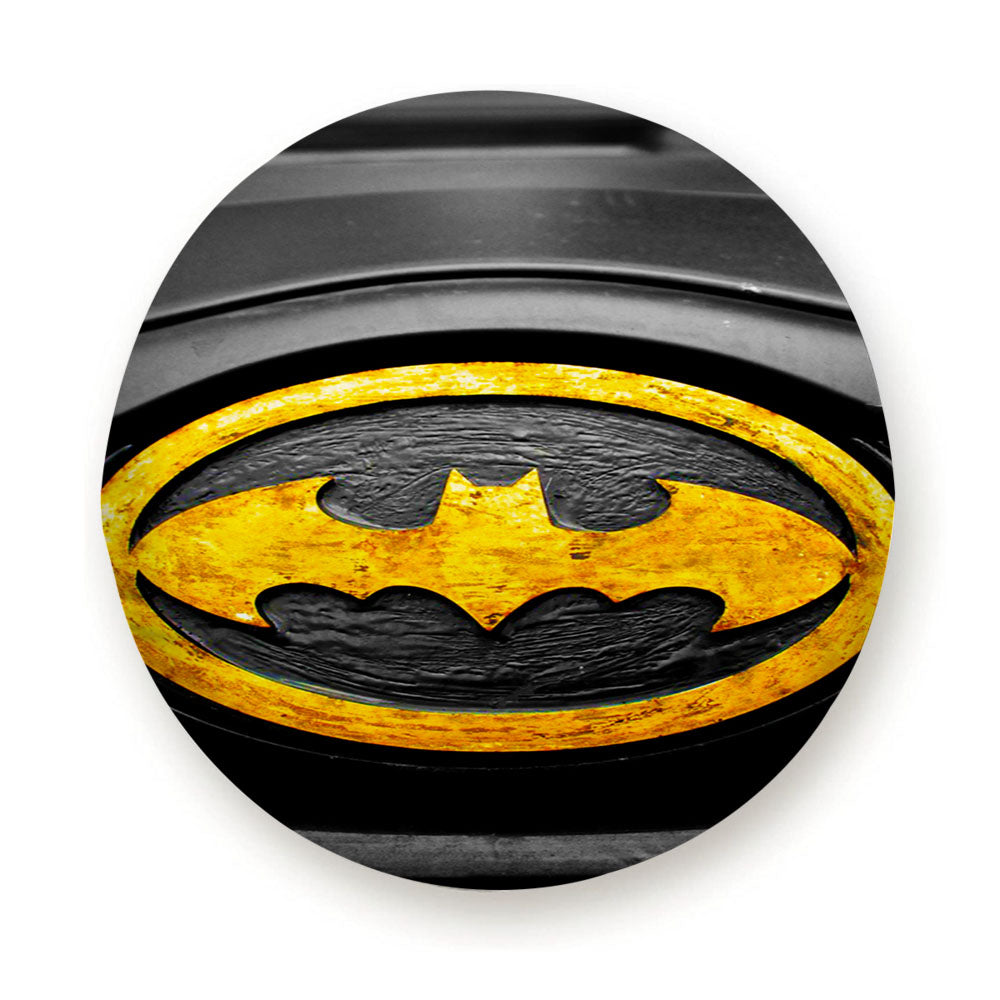 Batman Batmobile Logo Tire Cover