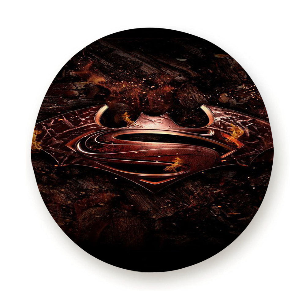 Batman Comic Logo Tire Cover