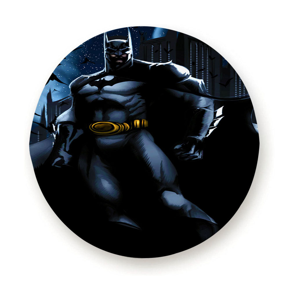Batman Comic Shadow Tire Cover