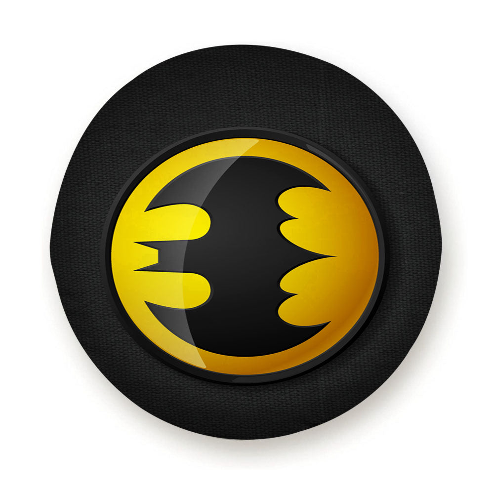 Batman Logo Black Tire Cover