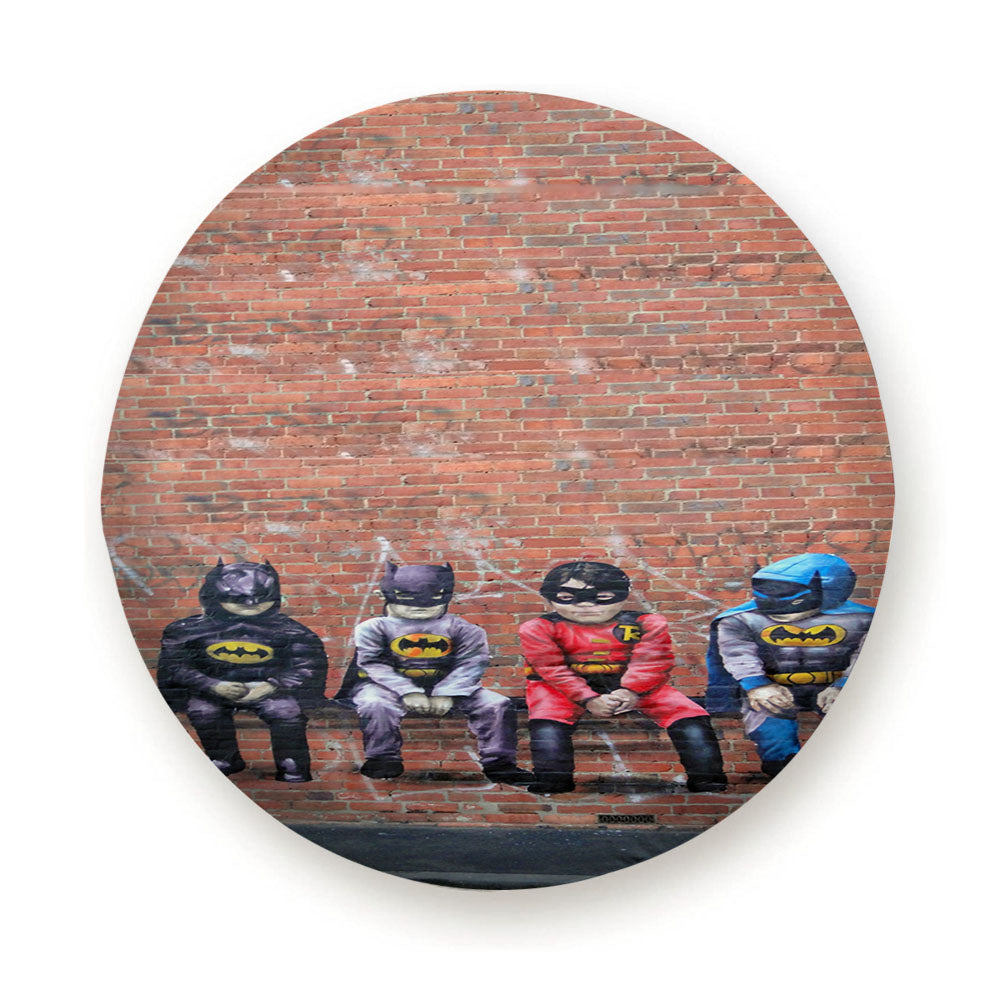 Batman N Friend Tire Cover
