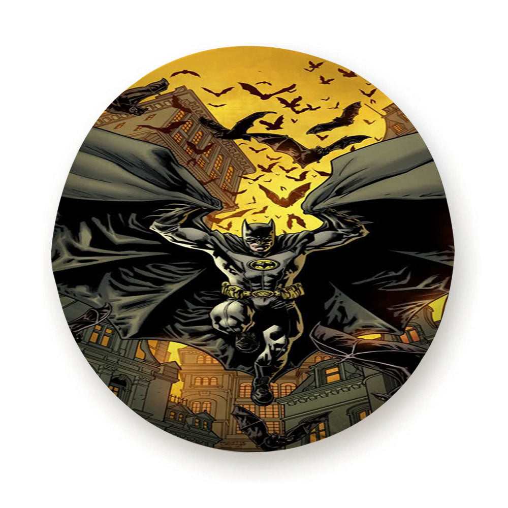 Batman Origin Cartoon Fly Tire Cover