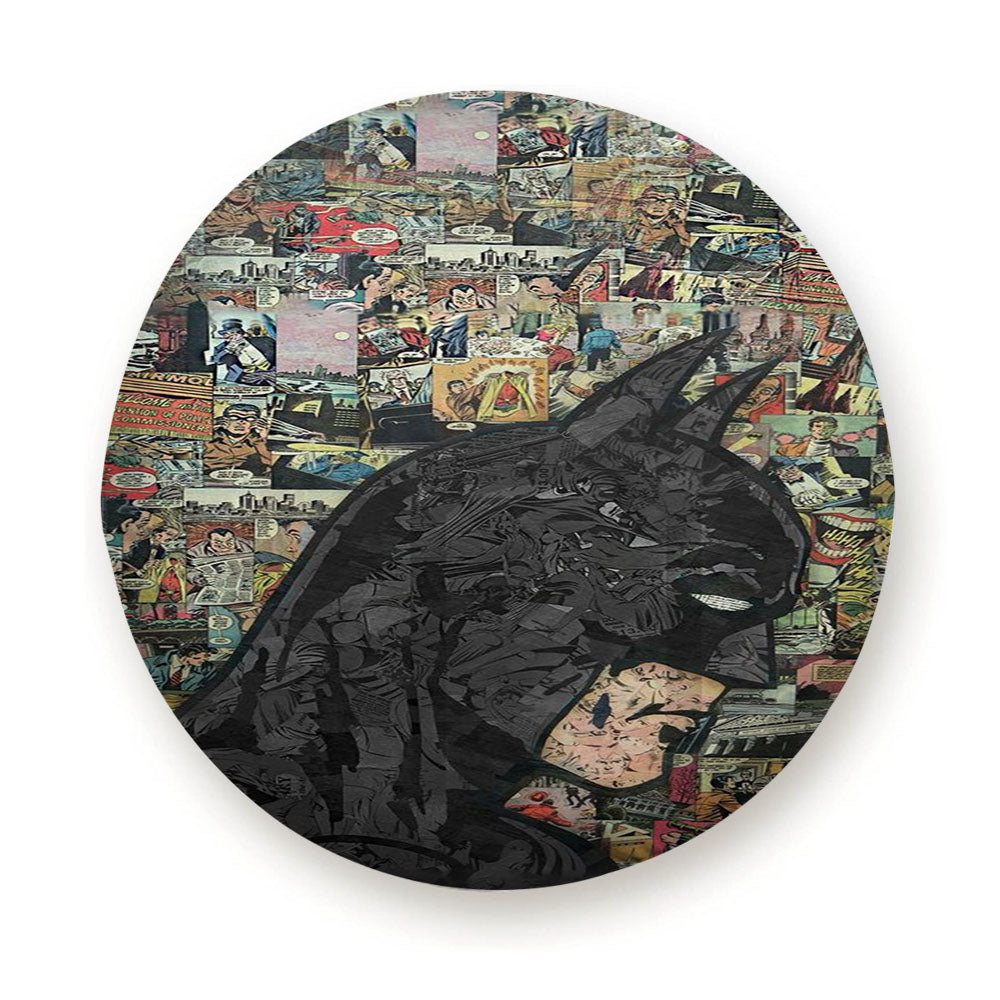 Batman Story Comic Collage Tire Cover