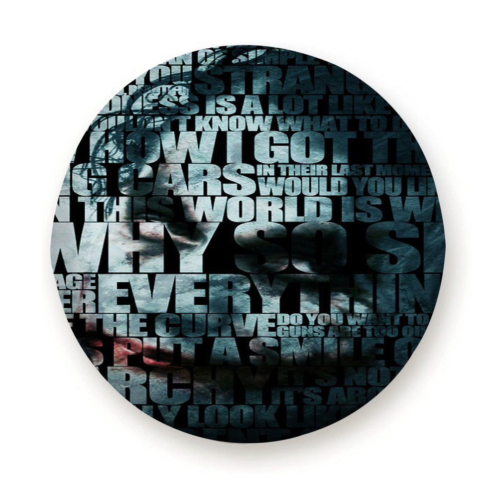 Batman Text Tire Cover