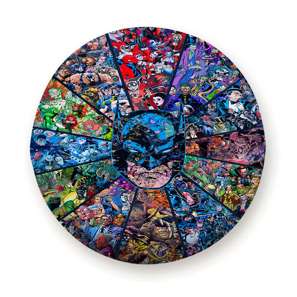 Batman Villains Collage Tire Cover