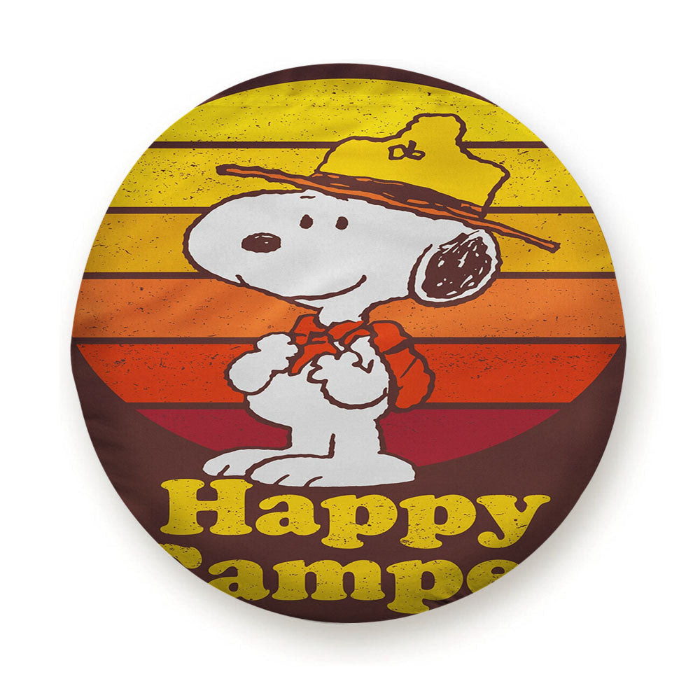 Beagle Scout Snoopy Tire Cover
