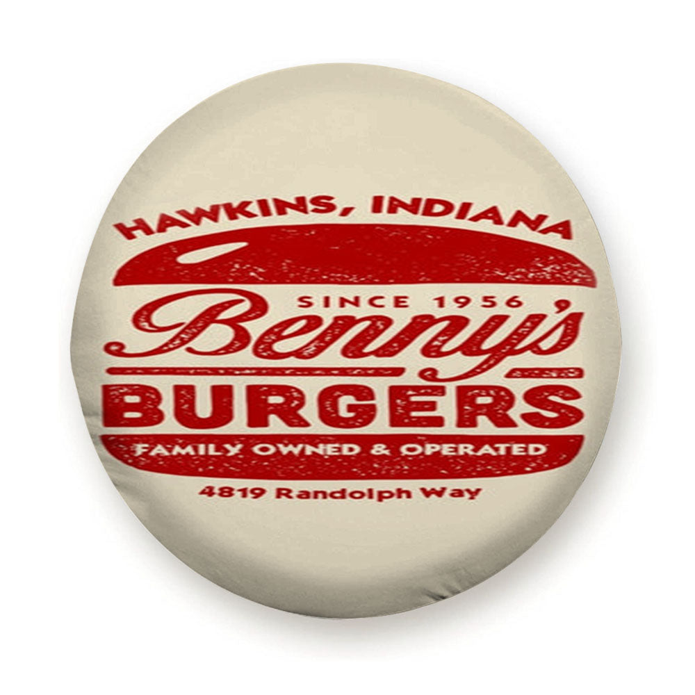 Benny'S Burgers Tire Cover