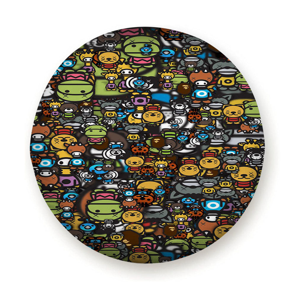 Best Bape Milo Pattern Tire Cover