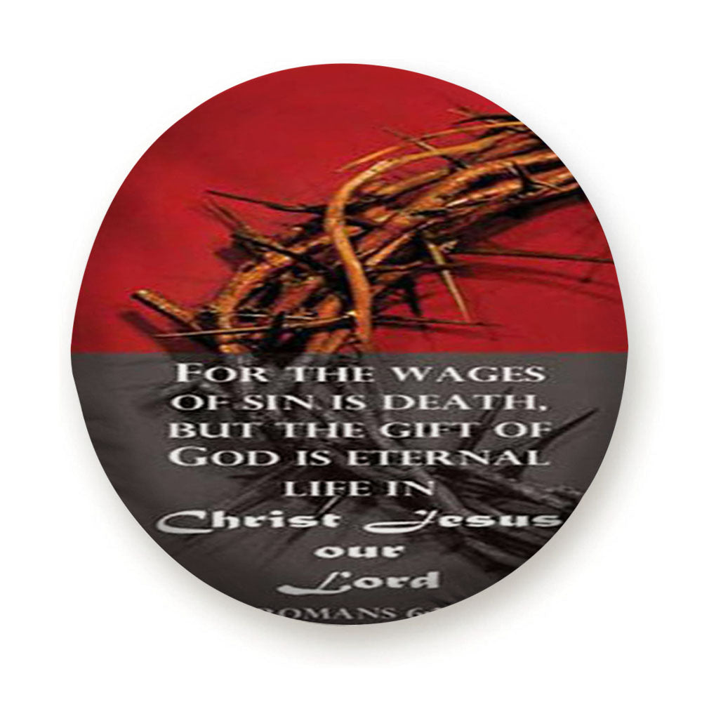 Bible Verse Crown Of Thorns Tire Cover