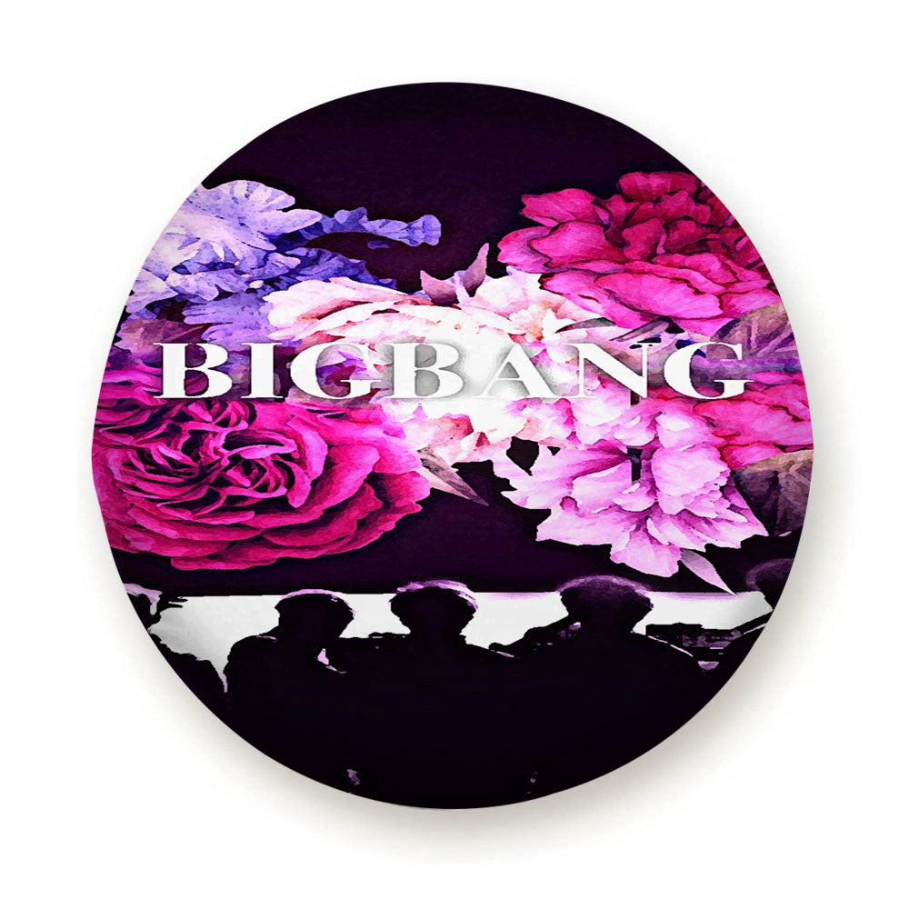 Bigbang Flower Road Purple Tire Cover