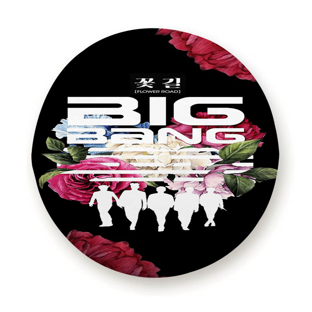 Bigbang Flower Road Wallpaper Tire Cover
