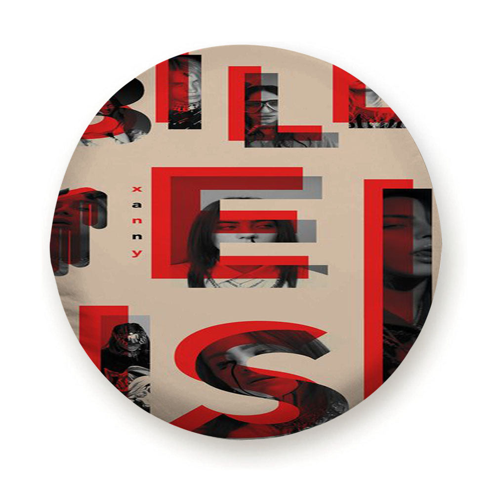 Billie Eilish Pattern Tire Cover