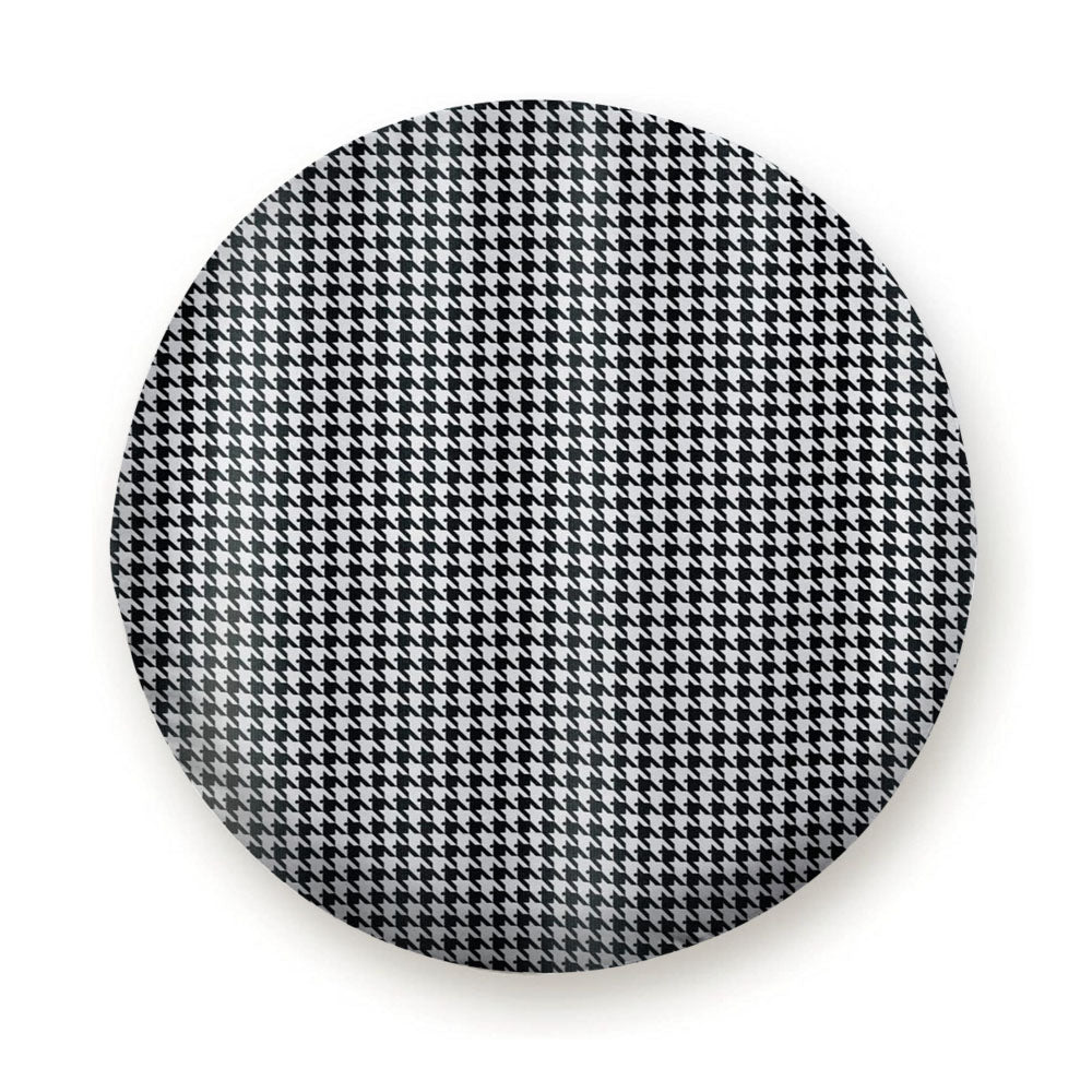 Black And White Fabric Tire Cover