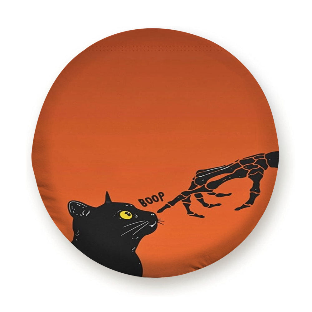 Black Cat Tire Cover