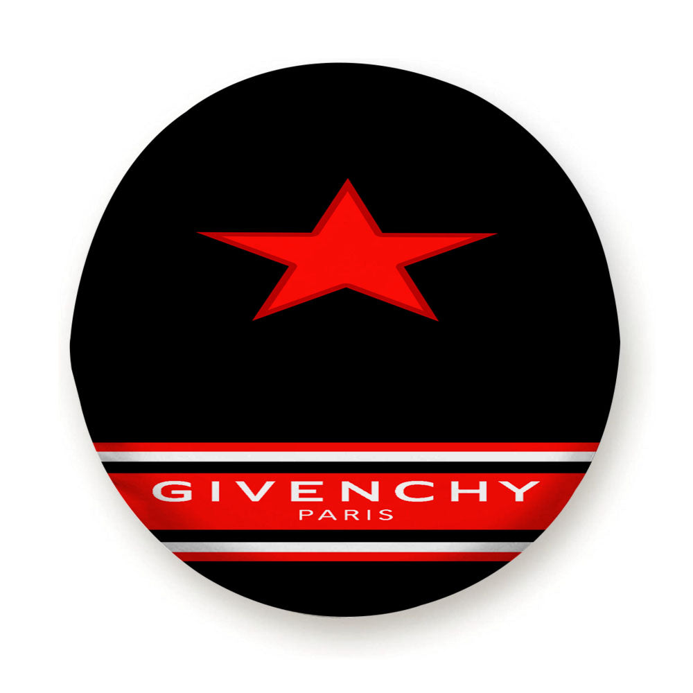 Black Givenchy Paris Tire Cover