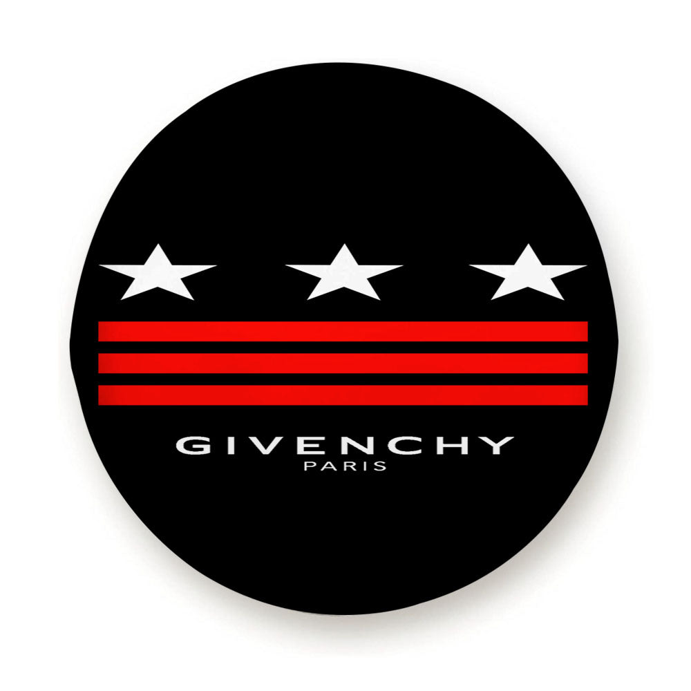 Black Givenchy Paris 2 Tire Cover