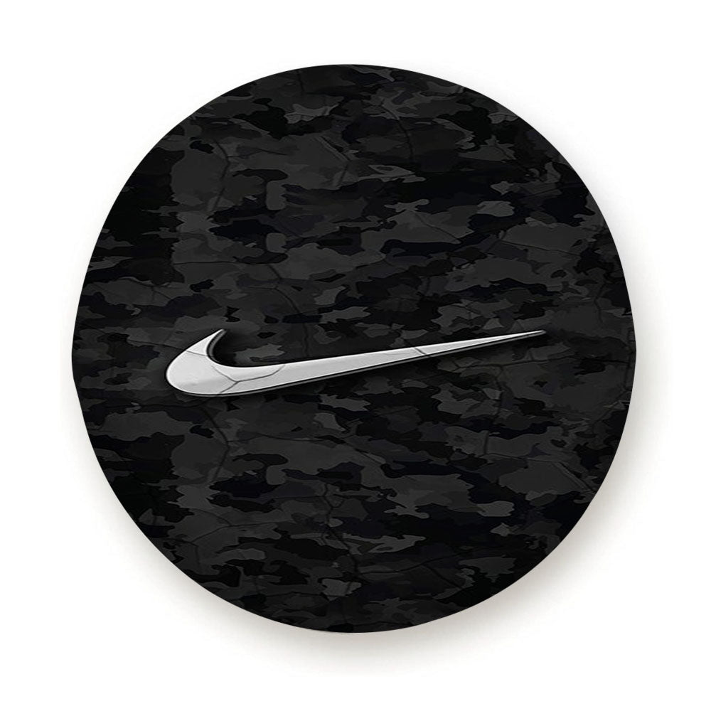 Black Nike Camo Tire Cover