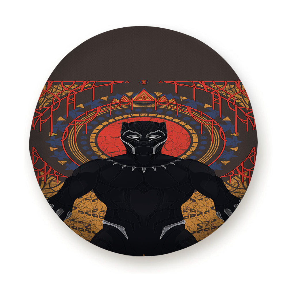 Black Panther Art Tire Cover