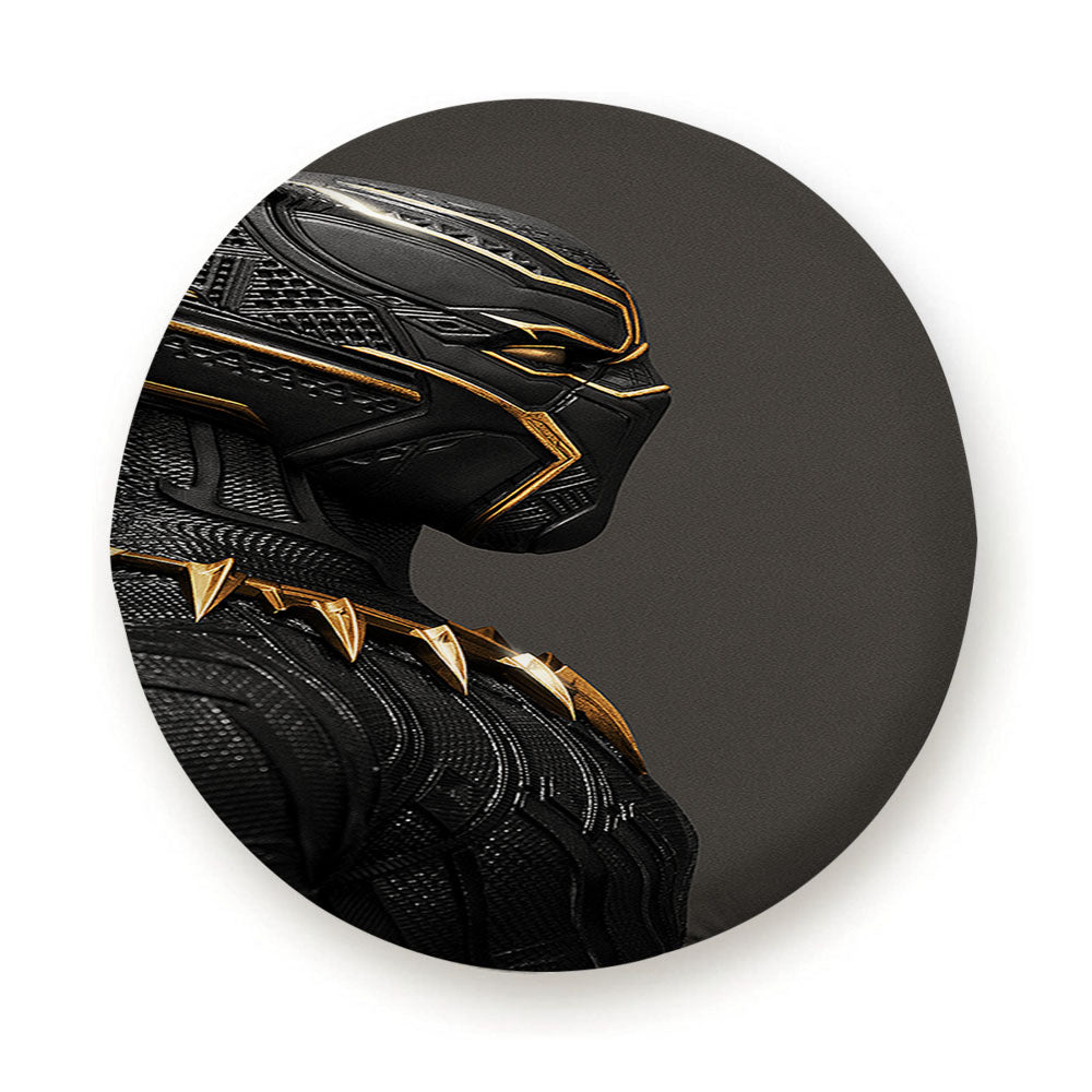 Black Panther Black Gold Custom Tire Cover
