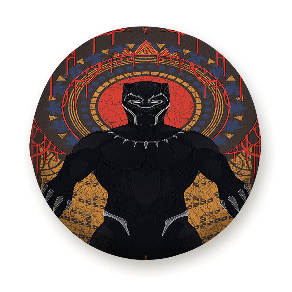 Black Panther Poster Art 1 Tire Cover