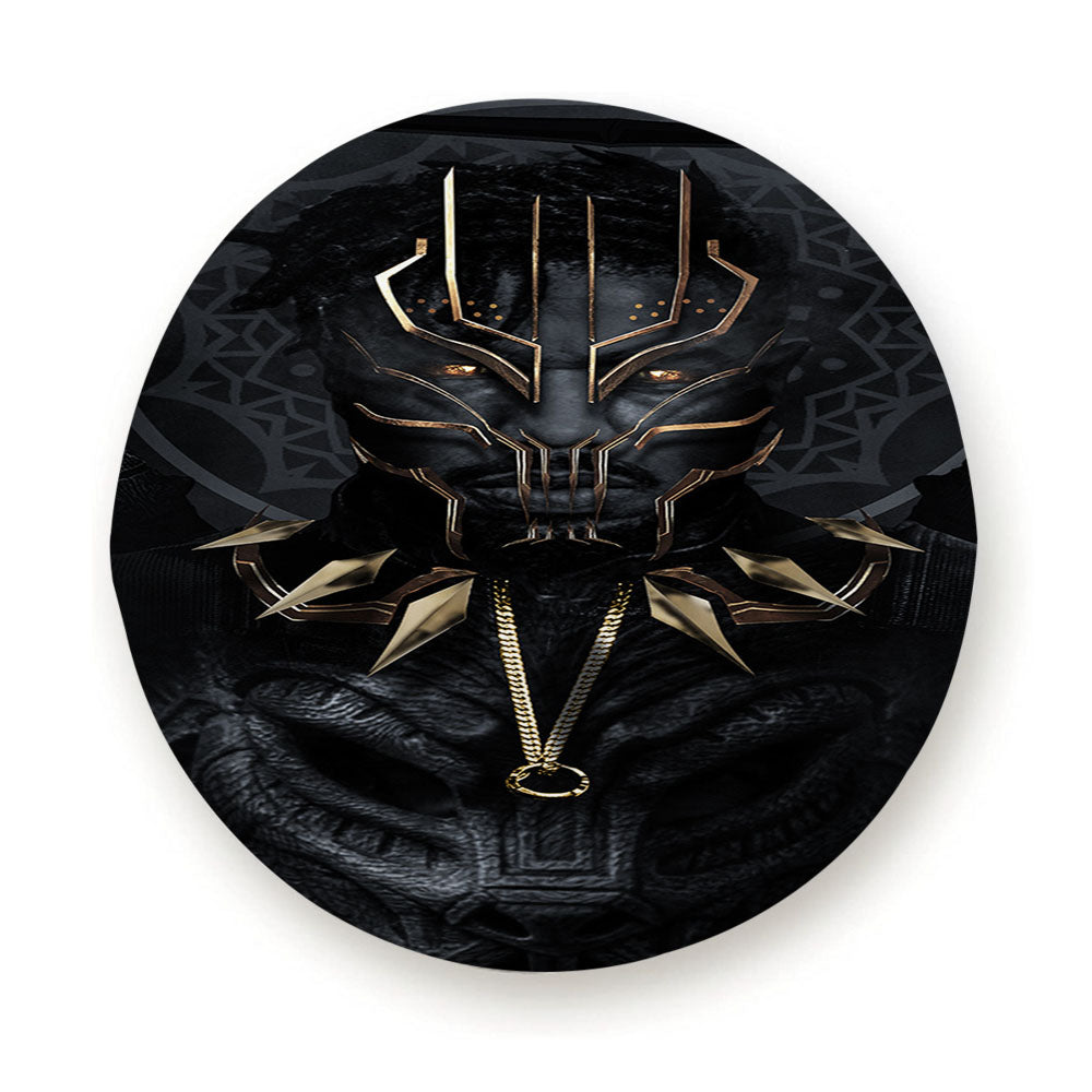 Black Panther Villain Njadaka Tire Cover