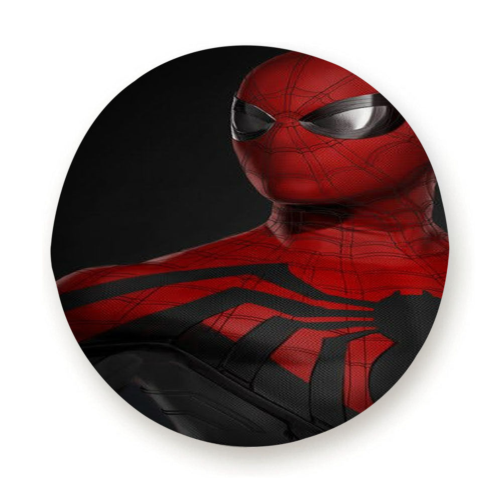 Black Red Spiderman Costume Tire Cover