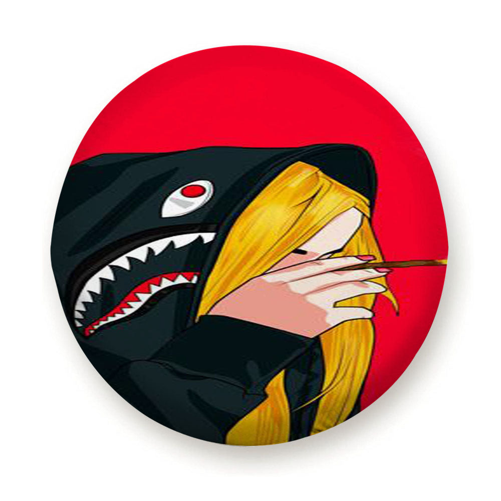 Black Shark Bape Tire Cover