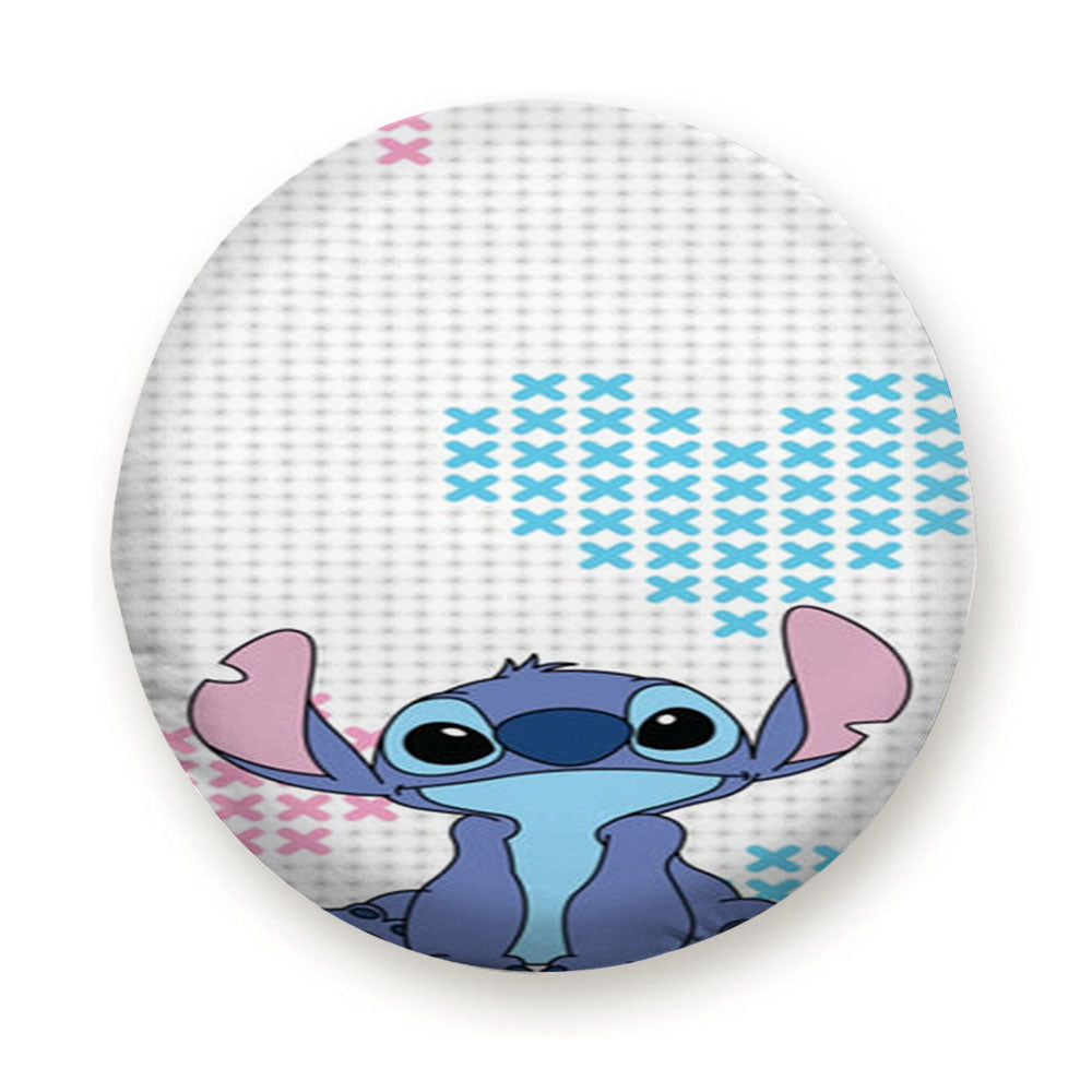 Blue Alien Hearts Tire Cover