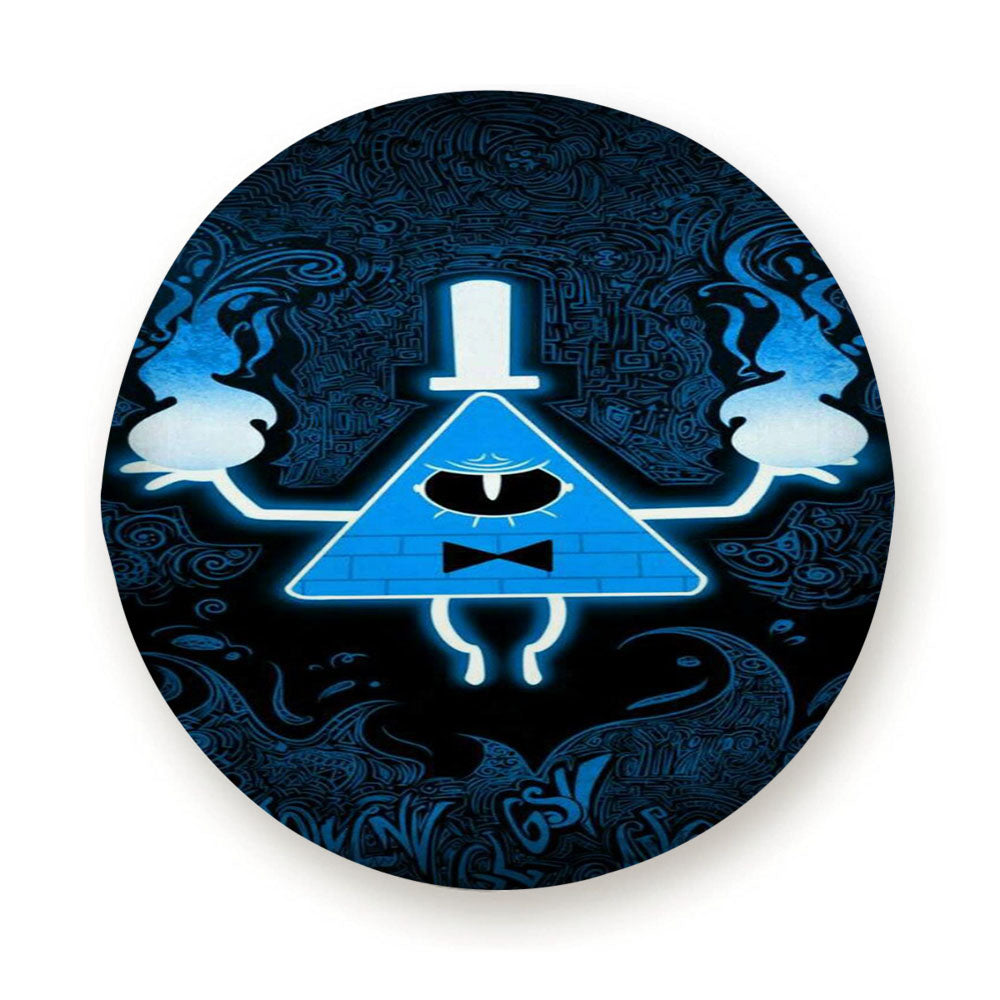 Blue Bill Cipher Gravity Falls Weirdmageddon Tire Cover