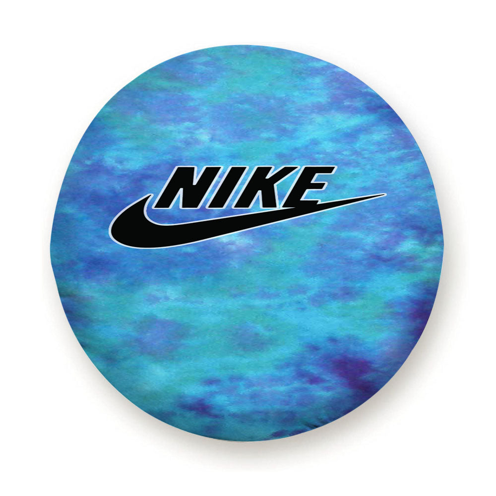 Blue Nike Tie Dye Tire Cover