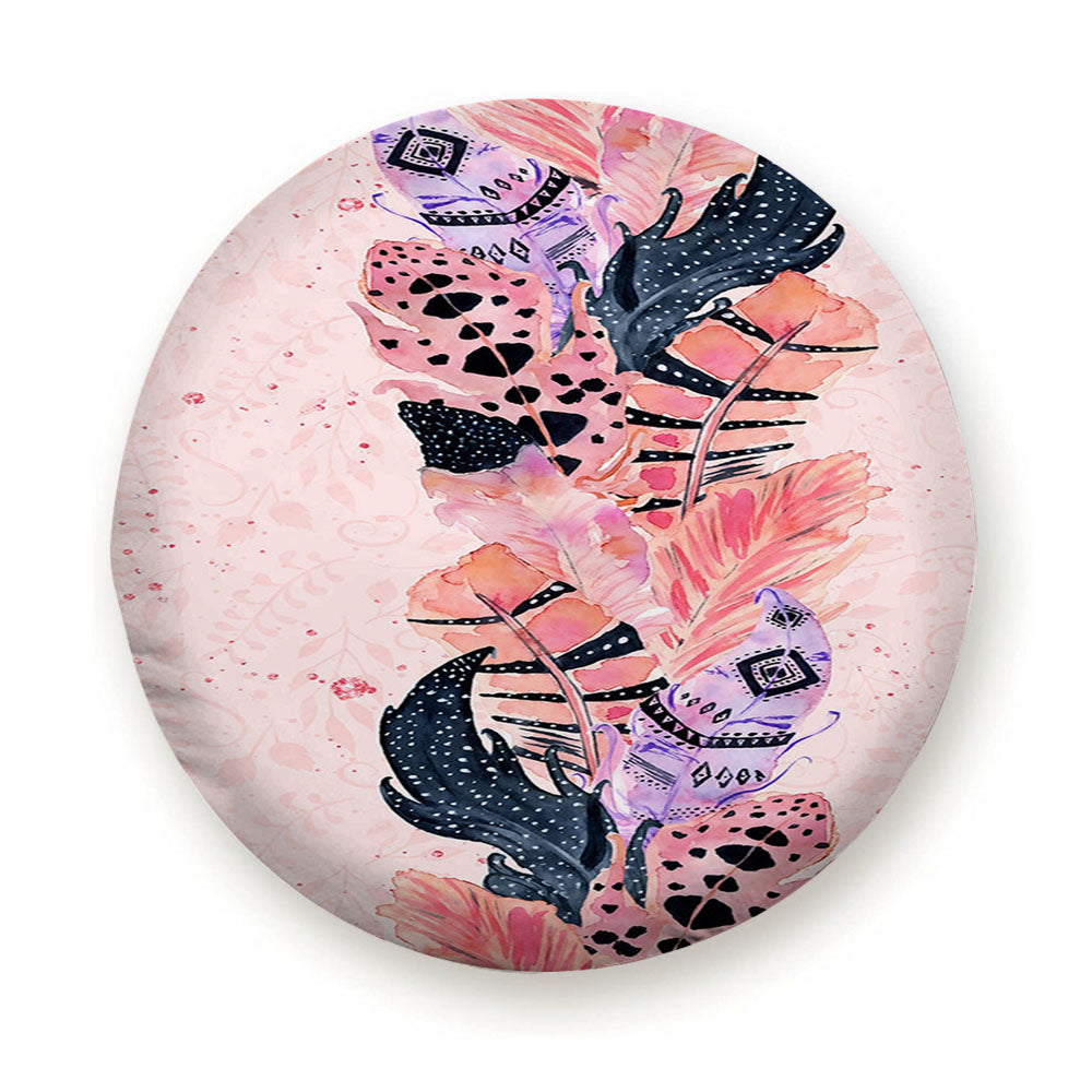 Boho Watercolor Tire Cover