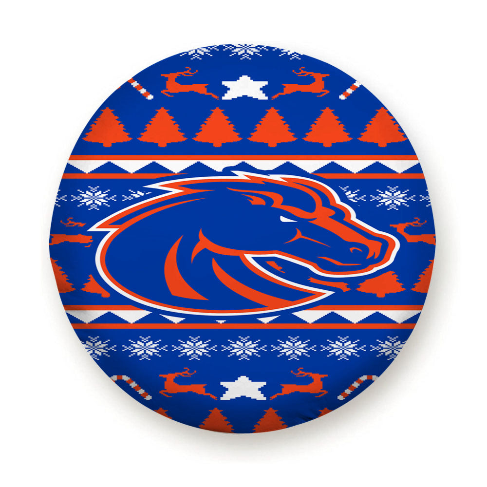 Boise State University Athletics Christmas Sweater Tire Cover