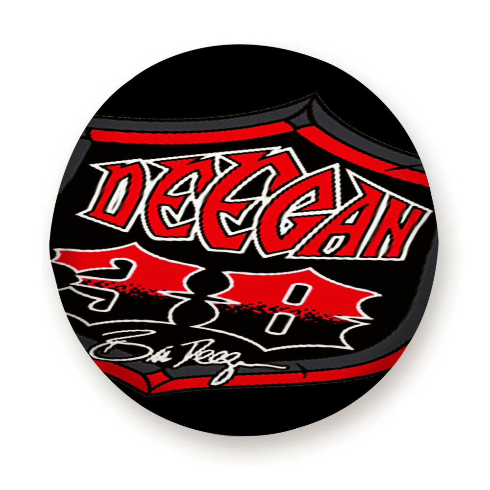 Brian Deegan Logo Metal Tire Cover