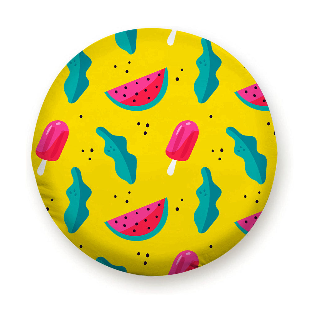 Bright Summer Patterns 01 Tire Cover